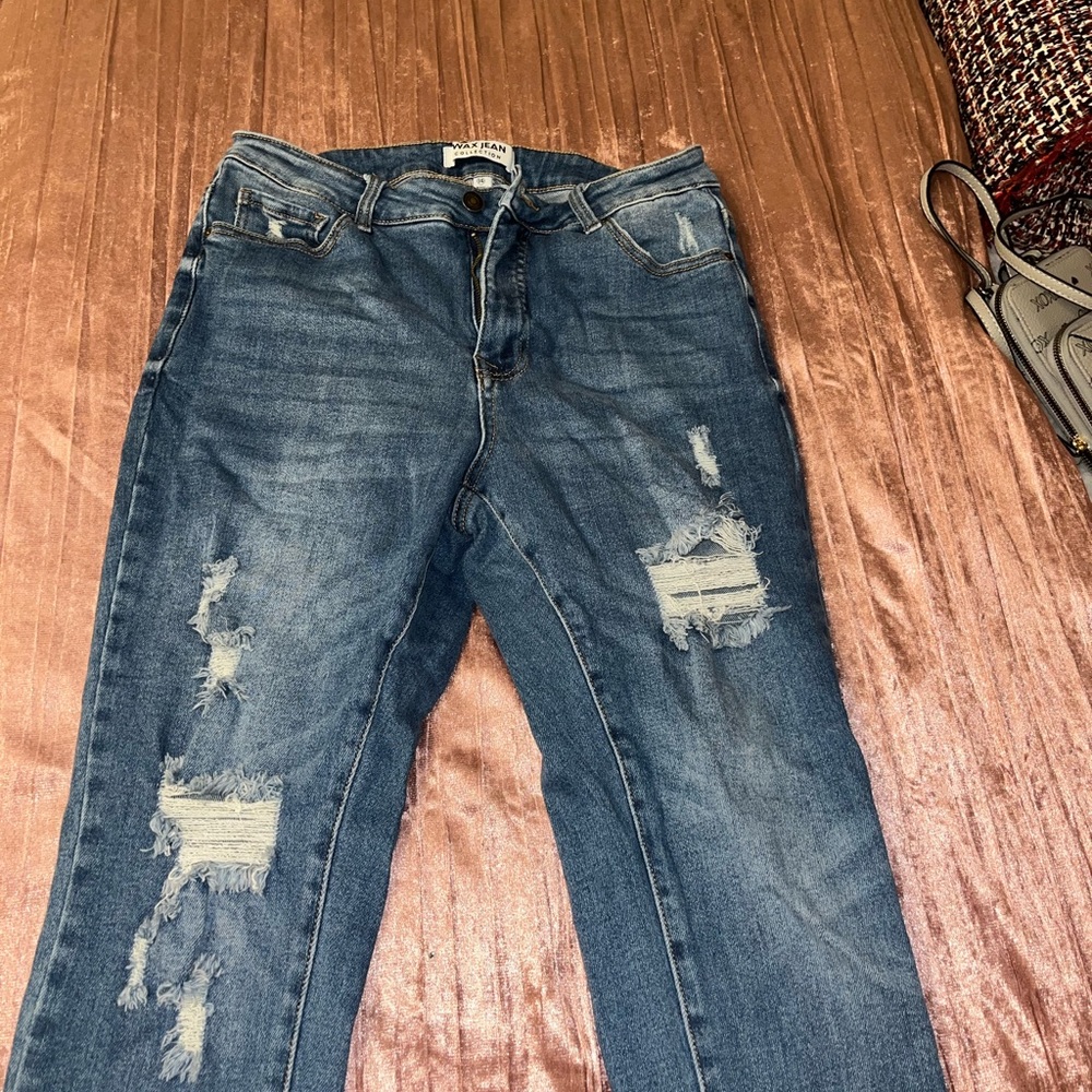 Denim Ripped Jeans